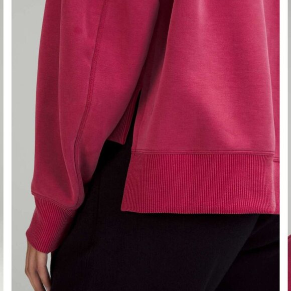 Lululemon Softstreme Turtleneck Pullover Pomegranate Pink W3GDVS Women's 2 - Picture 4 of 13